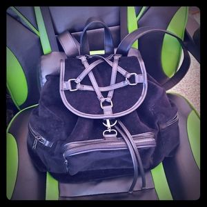 Killstar velvet backpack
